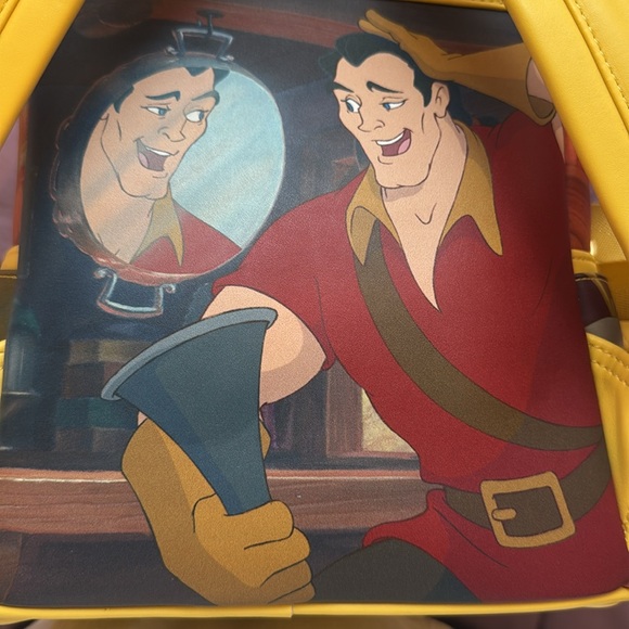 Loungefly Disney Beauty and the Beast Yellow Backpack - Picture 2 of 6